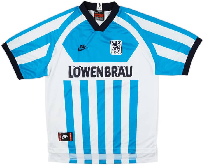 1995-96 1860 Munich Camiseta Local - 8/10 - (L)