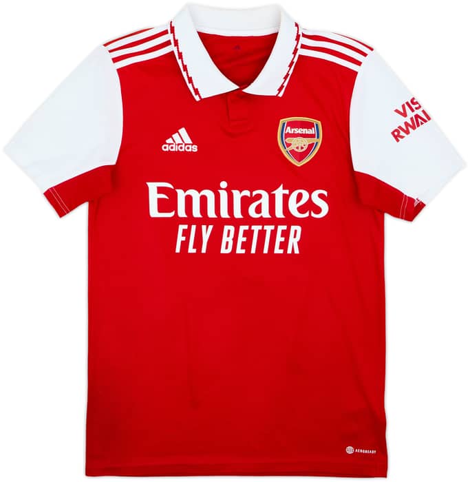 2022-23 Arsenal Home Shirt G.Jesus #9 - 9/10 - (S)