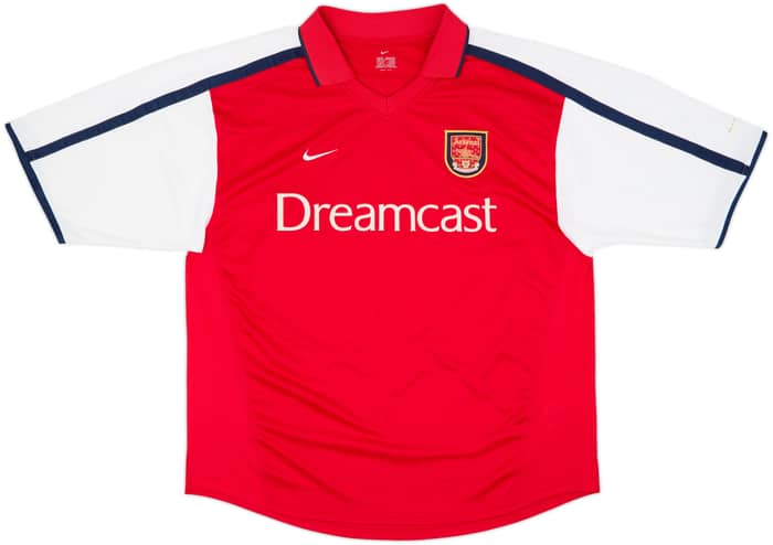 2000-02 Arsenal Home Shirt Bergkamp #10 - 9/10 - (XL)