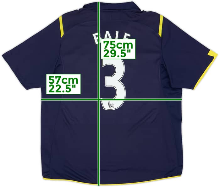 2009-10 Tottenham Away Shirt Bale #3 - 8/10 - (XL)