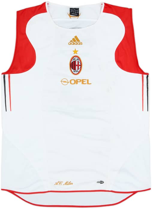 2004-05 AC Milan Player Issue adidas Training Vest - 5/10 - (XL)