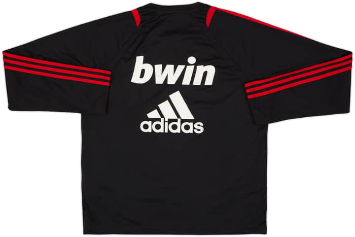 2009-10 AC Milan Player Issue adidas Training L/S Shirt - 10/10 # - (L/XL)