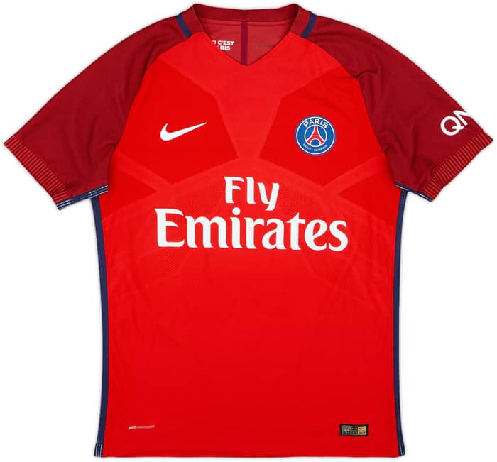 2016-17 Paris Saint-Germain Authentic Away Shirt Cavani #9 - 6/10 - (M)