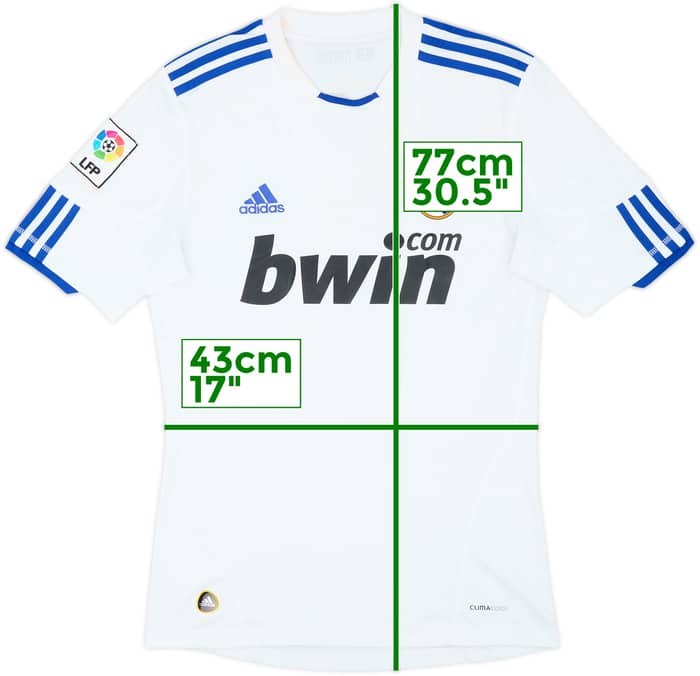 2010-11 Real Madrid Home Shirt - 5/10 - (S)