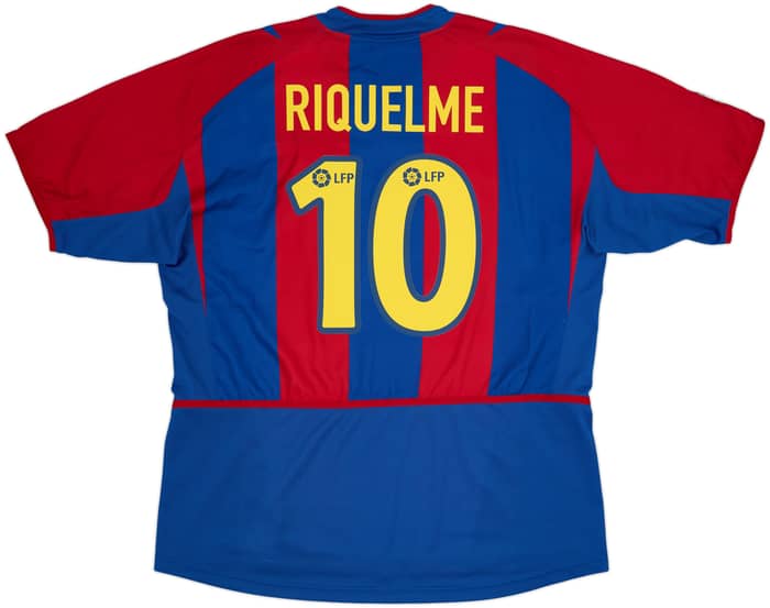 2002-03 Barcelona Camiseta Local Riquelme #10 - 8/10 - (XL)