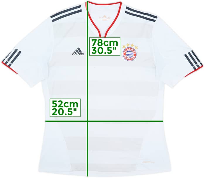 2010-11 Bayern Munich Away Shirt - 4/10 - (XL)
