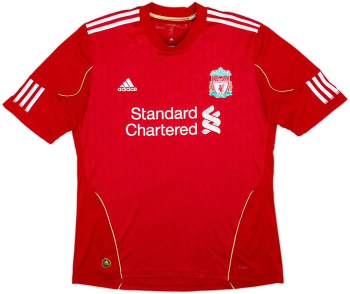 2010-12 Liverpool Camiseta Local - 4/10 - (L)