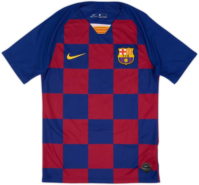 2019-20 Barcelona Home Shirt Messi #10 - 8/10 - (S)