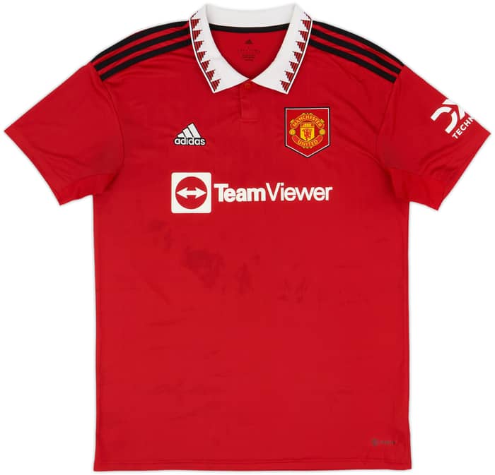 2022-23 Manchester United Home Shirt Casemiro #18 - 6/10 - (L)