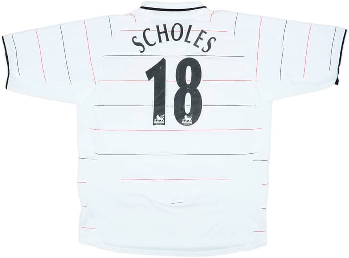 2003-05 Manchester United Third Shirt Scholes #18 - 6/10 - (XXL)