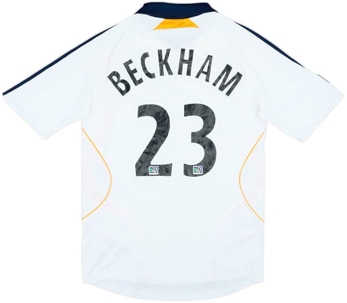 2007-08 LA Galaxy Home Shirt Beckham #23 - 6/10 - (S)
