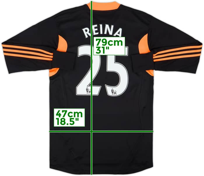 2010-11 Liverpool GK Shirt Reina #25 - 6/10 - (S)
