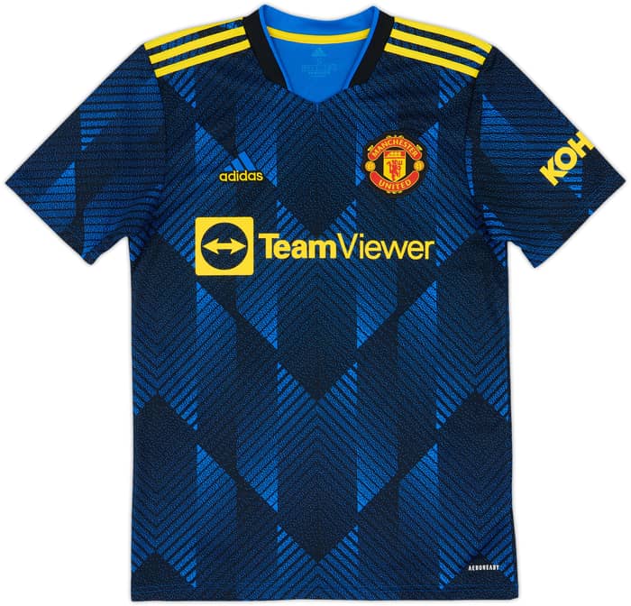 2021-22 Manchester United Third Shirt B.Fernandes #18 - 10/10 - (S)
