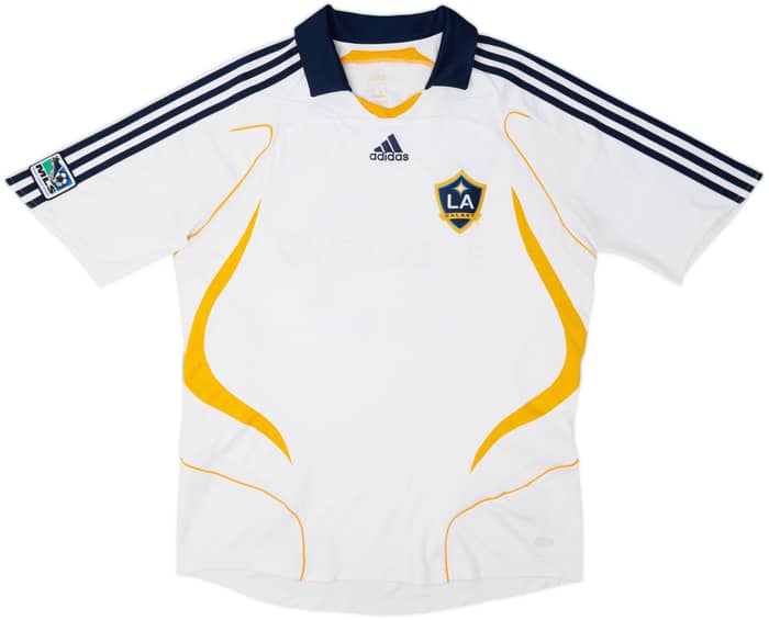 2007-08 LA Galaxy Home Shirt Beckham #23 - 4/10 - (L)