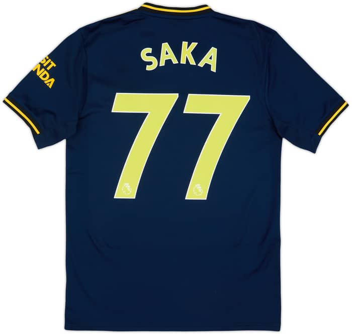 2019-20 Arsenal Third Shirt Saka #77 - 8/10 - (S)