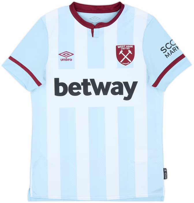 2021-22 West Ham Away Shirt Noble #16 - 8/10 - (S)