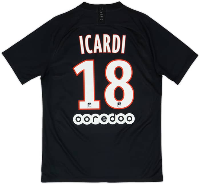 Camiseta de la cuarta equipación del Paris Saint-Germain 2019-20 Icardi #18 - 8/10 - (M)