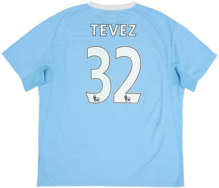 2009-10 Manchester City Home Shirt Tevez #32 - 5/10 - (XL)