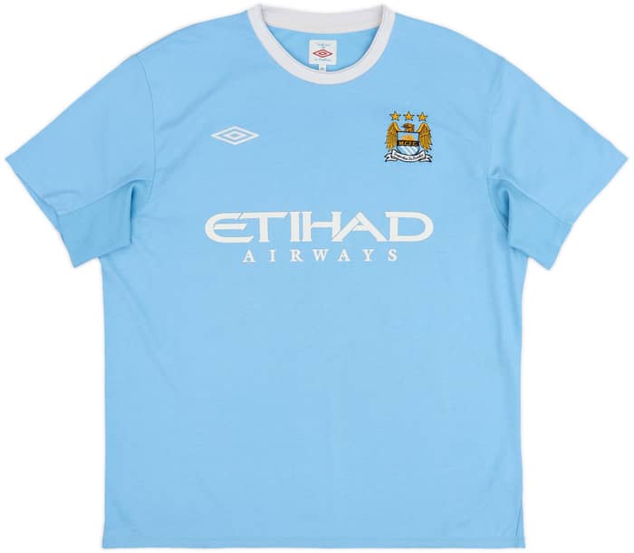 2009-10 Manchester City Home Shirt Tevez #32 - 5/10 - (XL)