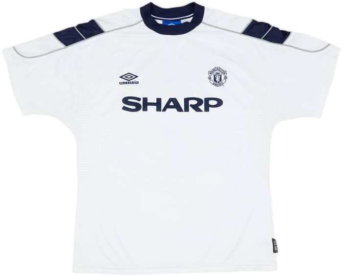 1999-00 Manchester United Third Shirt Beckham #7 - 8/10 - (L)