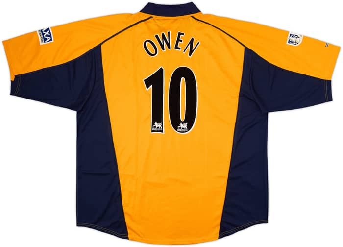2000-02 Liverpool 'FA Cup Final' Away Shirt Owen #10 (XL)