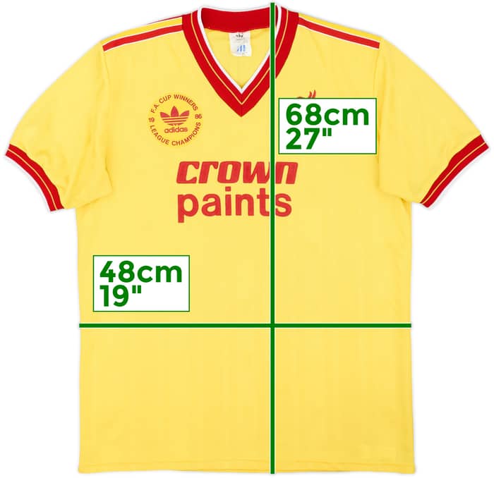 1986-87 Liverpool 'Champions' Third Shirt - 9/10 - (M)