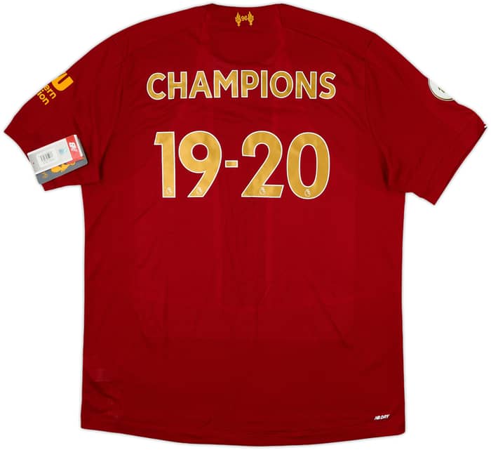 Camiseta de local 'Campeones' del Liverpool 2019-20 (XL)