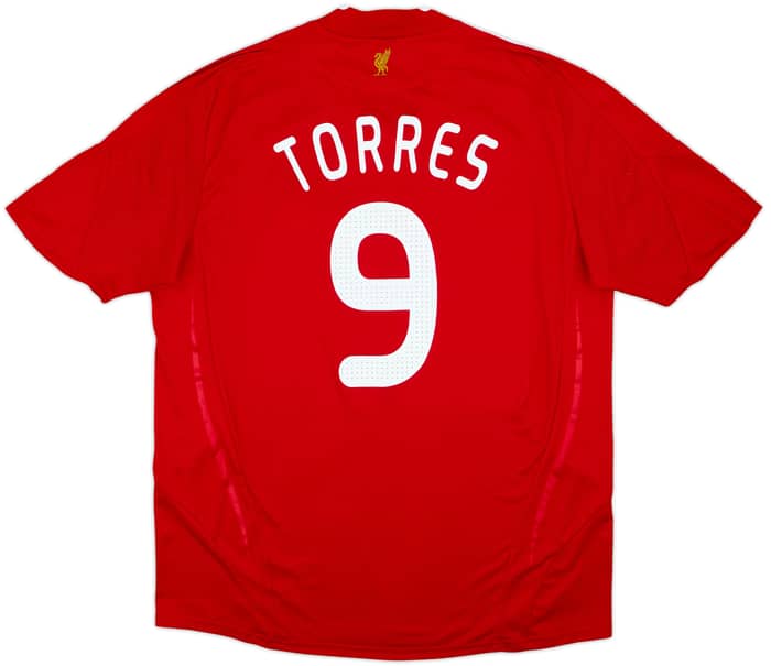 2008-10 Liverpool Home Shirt Torres #9 - 6/10 - (XXL)