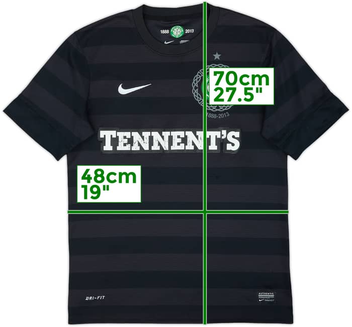 2012-13 Celtic '125th Anniversary' Away Shirt - 5/10 - (S)