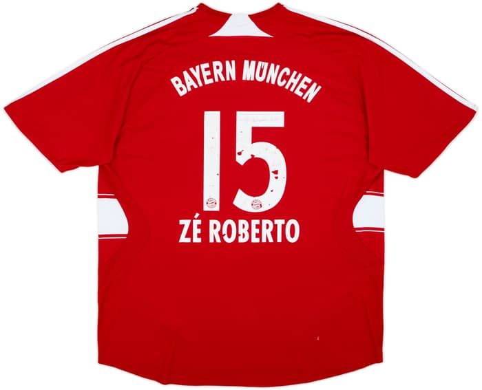 2008-09 Bayern Munich Home Shirt Ze Roberto #15 - 5/10 - (XXL)