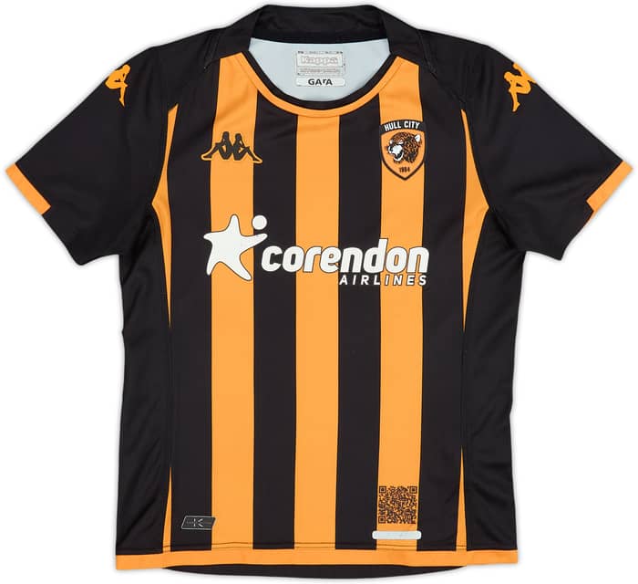 2023-24 Hull City Home Shirt - 5/10 - (S.Boys)