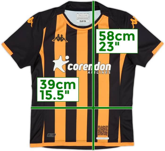 2023-24 Hull City Home Shirt - 5/10 - (S.Boys)