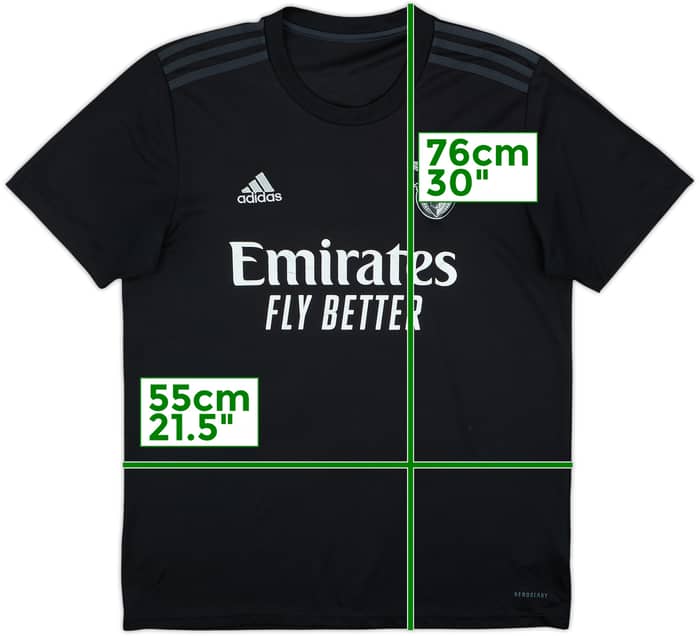 2020-21 Benfica Away Shirt - 5/10 - (L)