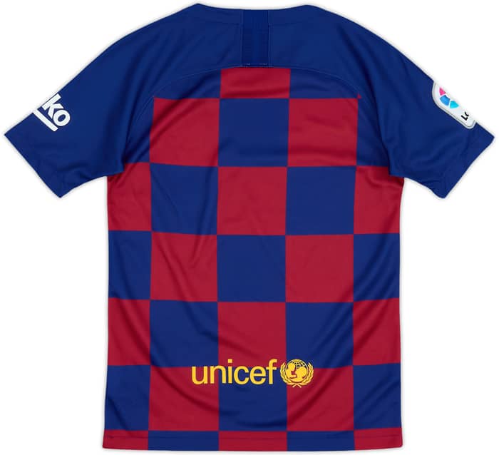 2019-20 Barcelona Home Shirt - 10/10 - (M.Boys)