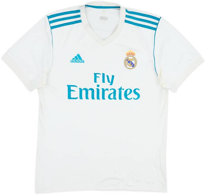 2017-18 Real Madrid Home Shirt - 5/10 - (M)