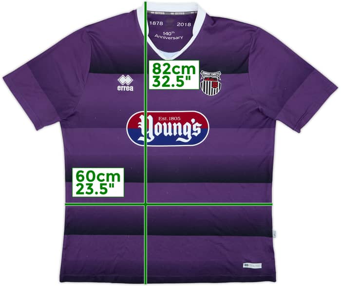 2018-19 Grimsby Town Third Shirt - 5/10 - (3XL)