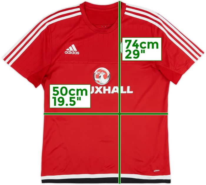 2015-16 Scotland adizero Training Shirt - 6/10 - (L)