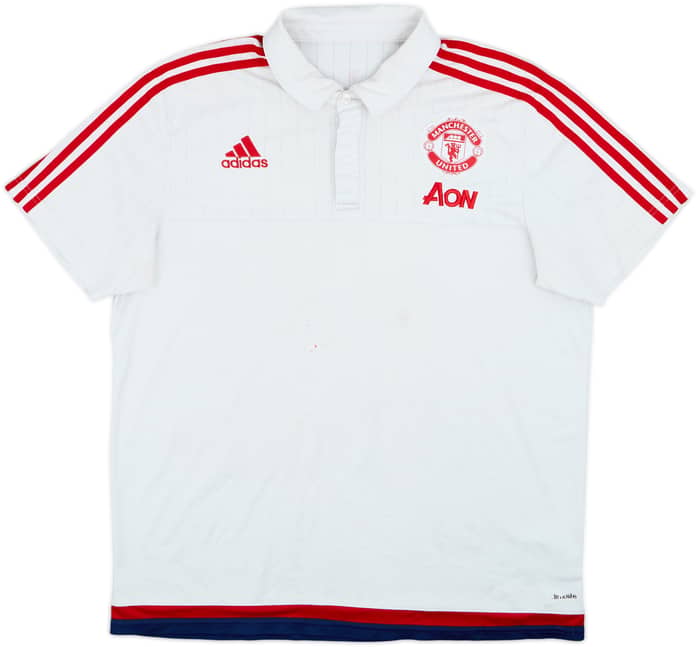 2016-17 Manchester United adidas Polo Shirt - 4/10 - (M)