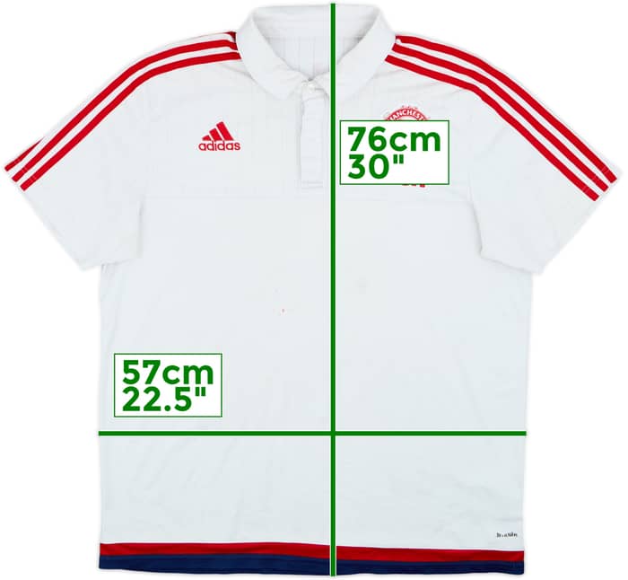 2016-17 Manchester United adidas Polo Shirt - 4/10 - (M)