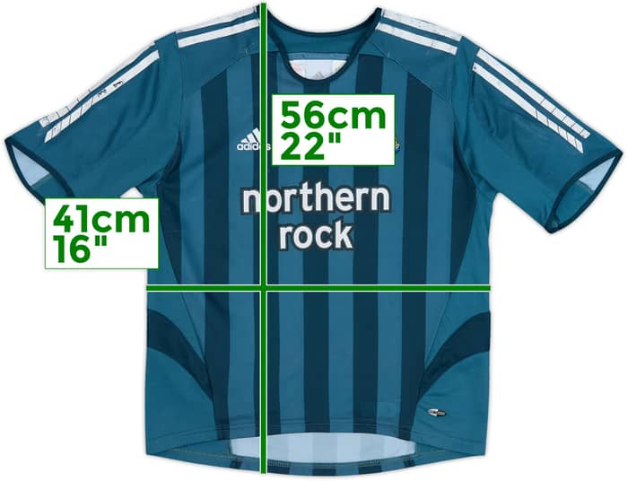 2005-06 Newcastle Away Shirt - 5/10 - (M.Boys)