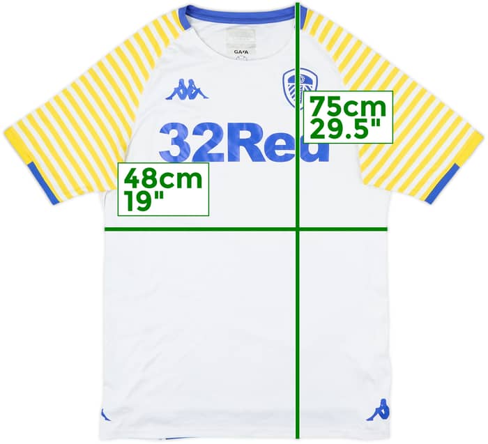 2018-19 Leeds Kappa Training Shirt - 8/10 - (L)
