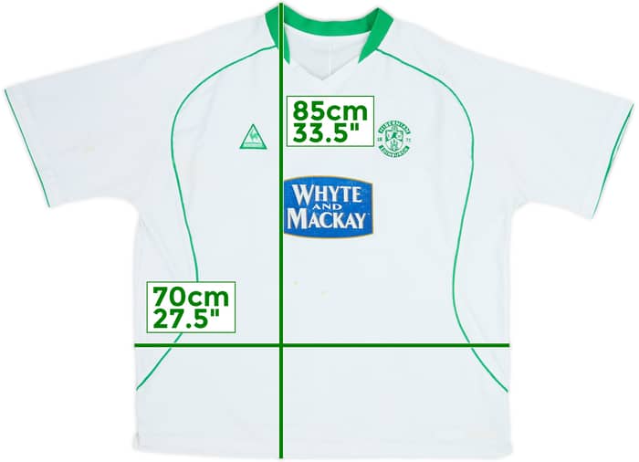 2004-05 Hibernian Away Shirt - 5/10 - (4XL)