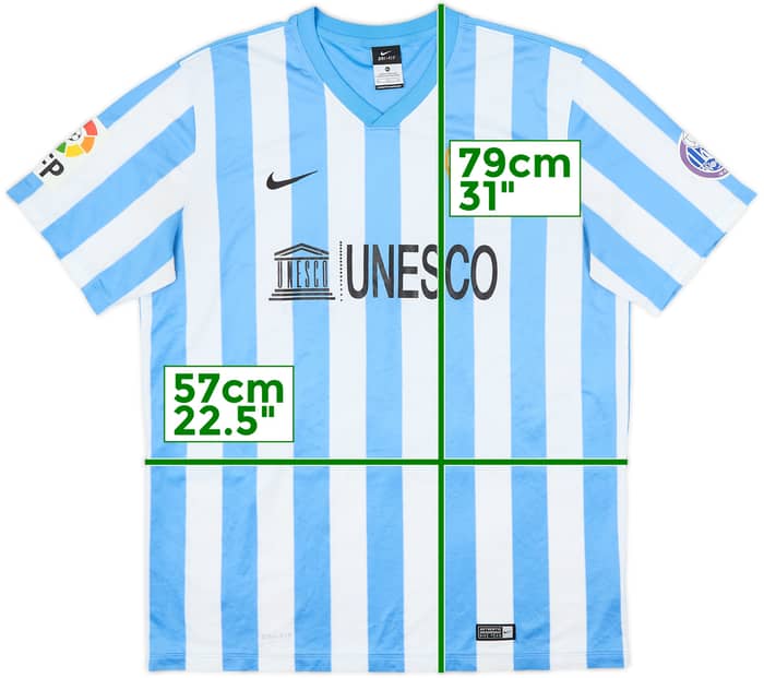 2011-12 Malaga Home Shirt - 6/10 - (XL)