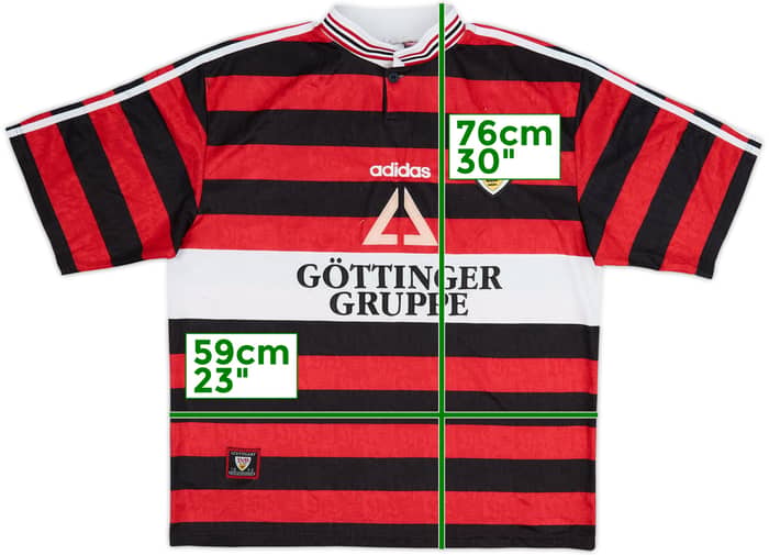 1997-98 Stuttgart Away Shirt - 7/10 - (XL)