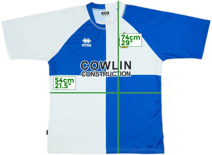2007-08 Bristol Rovers Home Shirt - 8/10 - (XL)