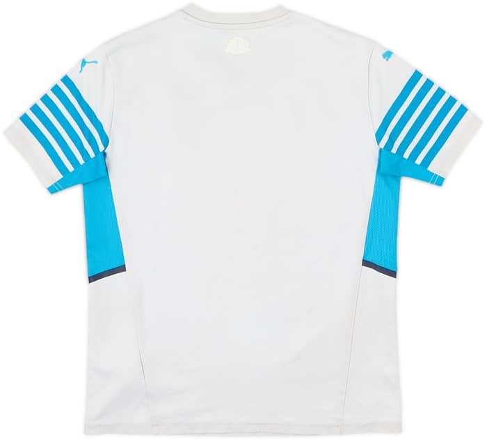 2021-22 Olympic Olympique Marseille Home Shirt - 5/10 - (L.Boys)