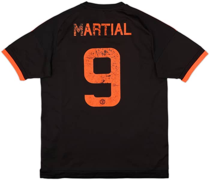 Camiseta de la tercera equipación del Manchester United 2015-16 Martial #9 - 5/10 - (L)