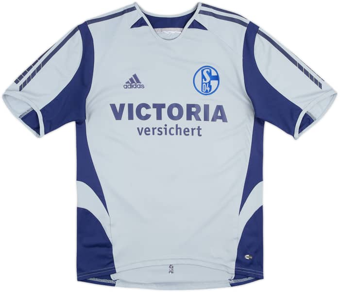 Camiseta de visitante del Schalke 2005-07 Rost #1 - 6/10 - (XL.Niños)
