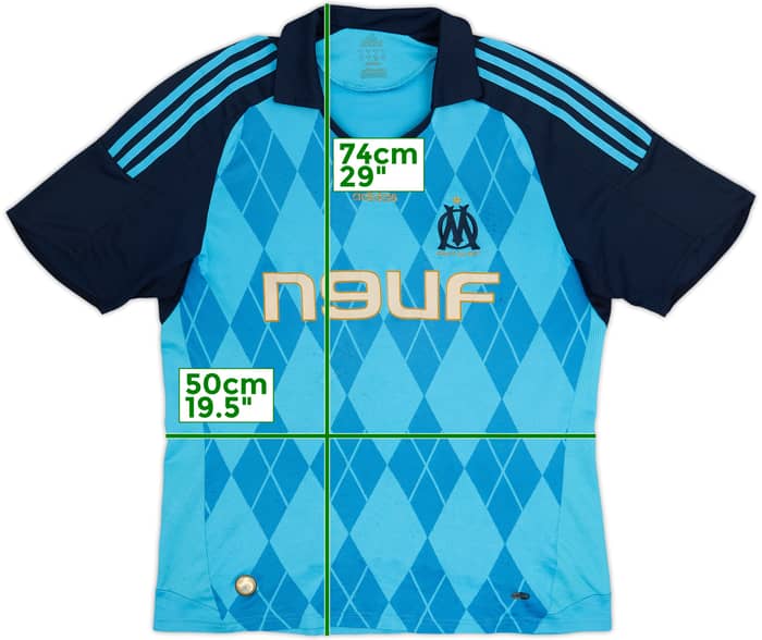 2008-09 Olympique Marseille Away Shirt - 5/10 - (L)