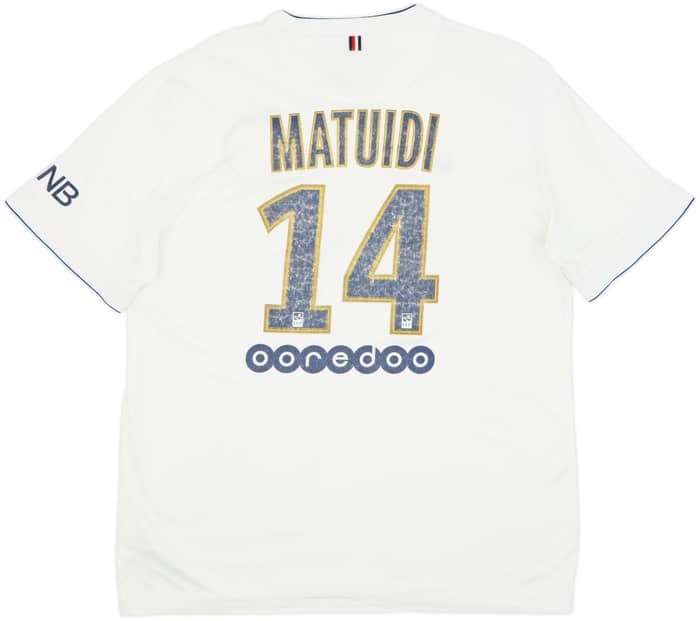 2014-15 Paris Saint-Germain Away Shirt Matuidi #14 - 4/10 - (XL)